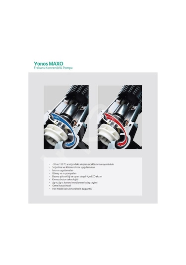 Wilo Yonos Maxo 50/0 5-12 Sirkülasyon Pompası - Dn50