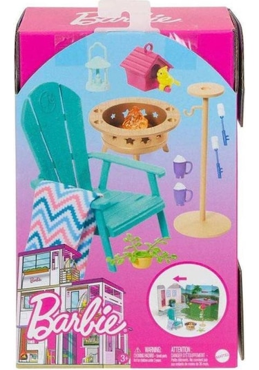 Barbie'nin Ev Dekorasyonu Oyun Setleri HJV32