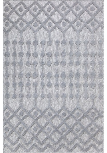 Silva Gri Halı Yıkanabilir Halı Balkon Halısı Oturma Odası Korido Gri