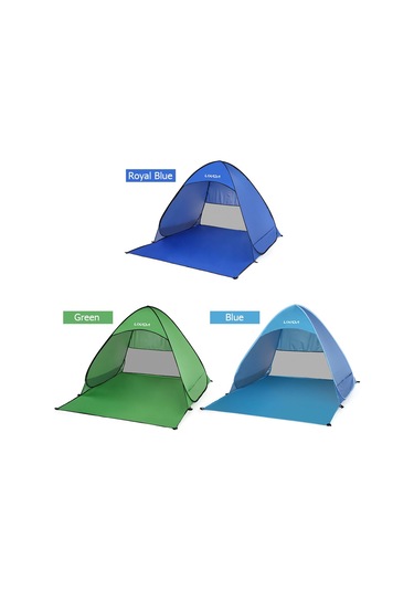 Lixada-otomatik Anında Açılır Plaj Çadırı Hafif Dış Y6911gr-2 Yeşil