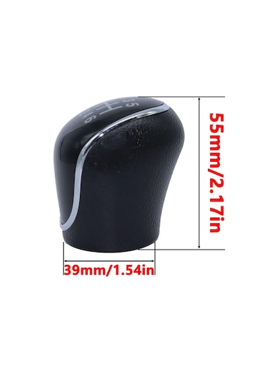 Yifomall Modern Ix35 Ve Çift Ejder Korando C200 İçin M10 Dişli Vites Topu - 6sp+mt Manuel Şanzıman Uyumlu Siyah