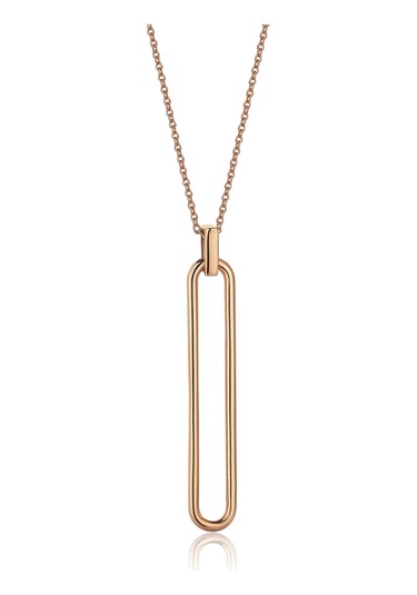 Reis T10686 Hook Necklace Altın