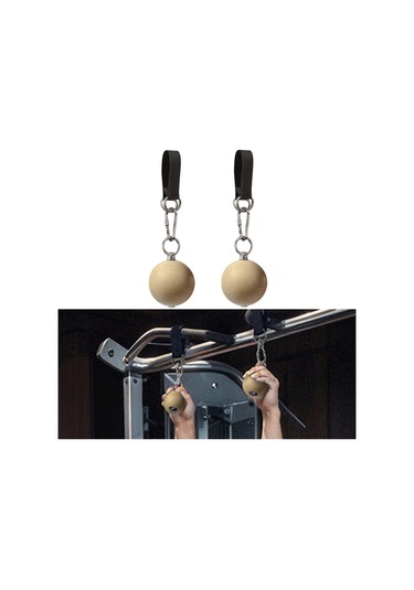 Suntek Çekme Topu Kavrama Ahşap Güç Çene Çap-8cm-1-çift