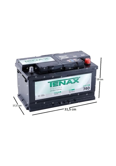 Tenax 12V 80 Ah Varta Akü Üretimi