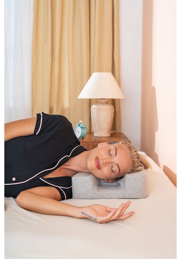 Venüs Kırışık Önleyici Güzellik Yastığı Ortopedik Visco Yastık 62 38 10cm Beyaz