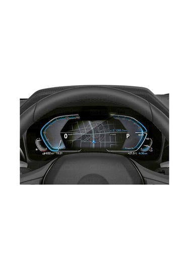 Bmw 3 Serisi G20 2020-2022 Uyumlu Kamerasız Dijital Gösterge 9h Nano Ekran Koruyucu