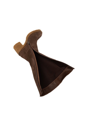 Marrone Çizme Kadın 25k12075xs Vergelio Suede Marrone