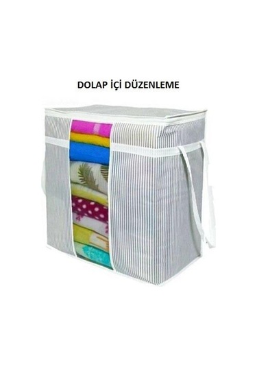 Pencereli Hurç Saklama Çantası Dolap İçi Düzenleme Organizer
