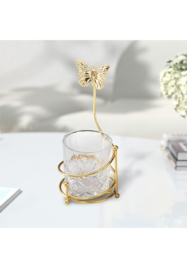 Trendooze Kahve Kaşığı Saklama Rafı, Çatal Kavanoz, Temizleme Aleti Temizlemek