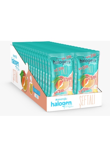 Şekeroğlu Halogen Şeftali Içecek Tozu 144 x 9 G