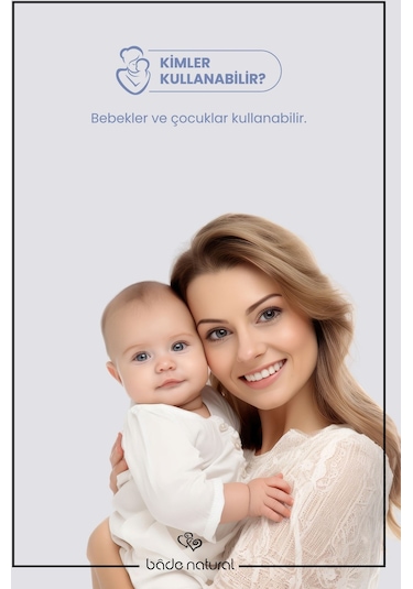 Bade Natural Nemlendirici Bebek Köpük Şampuan Doğal 100 ML