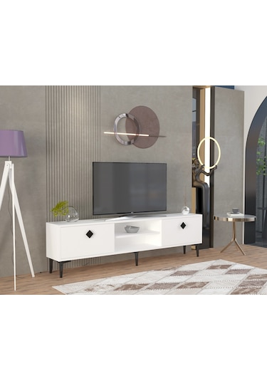 Aden Tv Ünitesi Beyaz