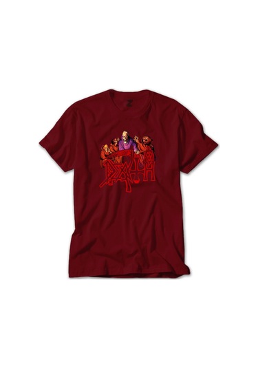 Death Scream Bloody Gore Grup Kırmızı Tişört-Kırmızı