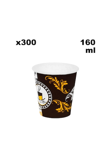 5 Oz Otomat Karton Bardak 160 Ml - 300 Adet