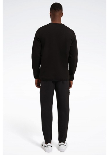 Tukan C Neck Siyah Erkek Sweatshirt Siyah