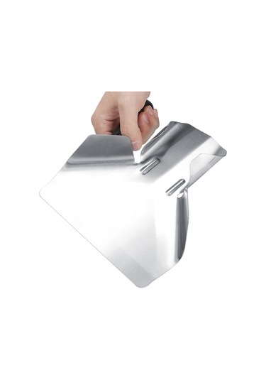 Hangfox Stainless Steel French Fries Shovel: Açık Ağızlı, Anti-skayak Kollu, Taze Yiyecekler İçin Dayanıklı Ve Temizlenmesi Kolay Ticari Kullanim