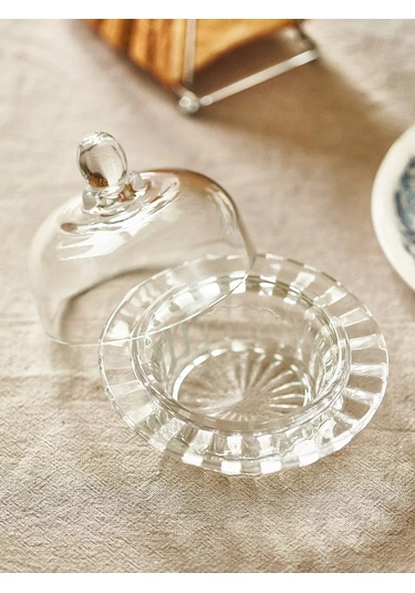 Roomi Kapaklı Cam İkra Küresi 130 Ml, Limonluk, Reçellik. 240527097 Beyaz