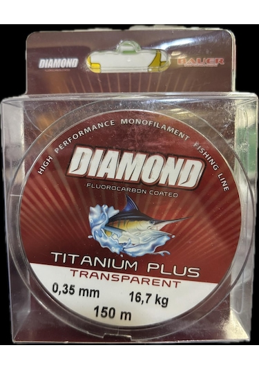 Bauer Titanıum Plus 150 Mt Fluorocarbon 0,35 Mm Misina