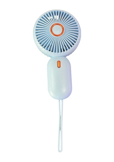 Avuç İçi Taşınabilir Şarjlı Mini Vantilatör El Fanı Mavi Ym88196