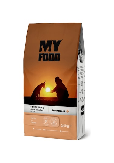My Food Orta ve Büyük Irk Maması Yavru Köpek Maması 2500 G
