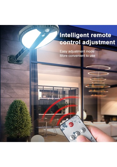 Sones 70 Led 450lm Ip65 Su Geçirmez Yuvarlak Güneş Enerjili Bahçe Lambası Gövdesi İndüksiyon Işık Sokak Lambası