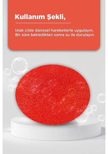 Nar Özlü Batık Ve Çilek Bacak Onarımına Yardımcı Doğal Süngerli Sabun 130gr Nar