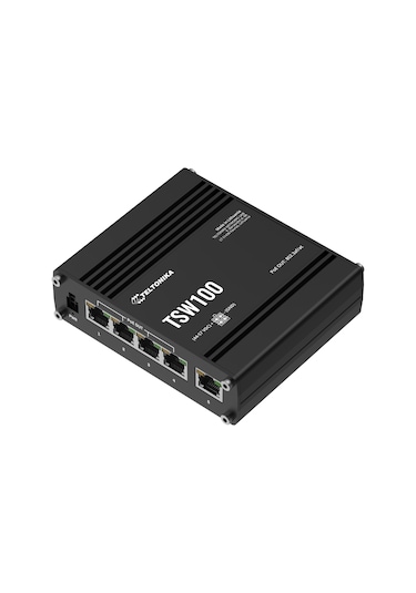 Teltonika Tsw100 4 Port Yönetilmez Poe Switch