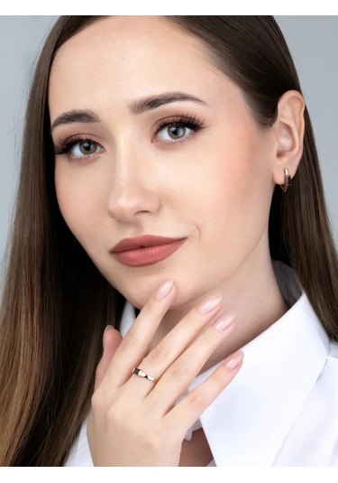 Uvelirnye Tradicii 925 Ayar Gümüşten Doğal Grenat Taşlı Yüzük 461955108 Gümüş