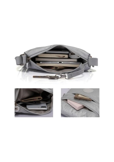 Novahub Şık Hafif Su Geçirmez Naylon Yüksek Üst Omuz Çantası Siyah - Dayanıklı Fermuarlı Fermuarlı Kullanışlı Siyah