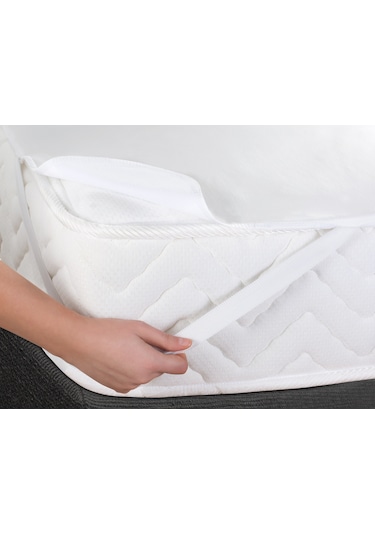 Madame Coco Alaise Sıvı Geçirmez Köşe Lastikli Yatak Alezi 1kytal0086king Size-beyaz Beyaz