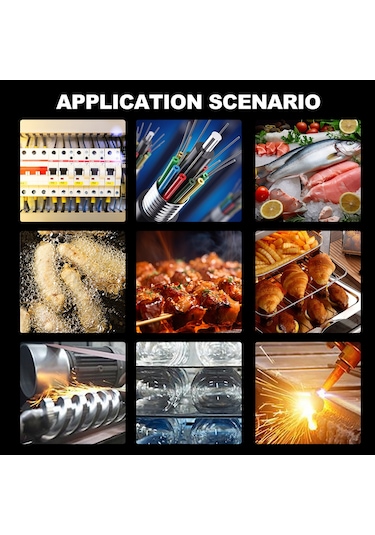 Springsun Km-550ah -50-550 /-58-1022 Temassız Kızılötesi Termometre Ir Termometre Elde Taşınabilir Dijital Sıcaklık Ölçer Arka