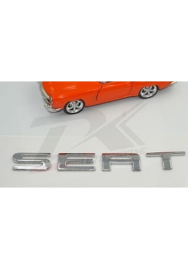 Seat Bagaj Krom Abs 3M 3D Yazı Logo Amblem
