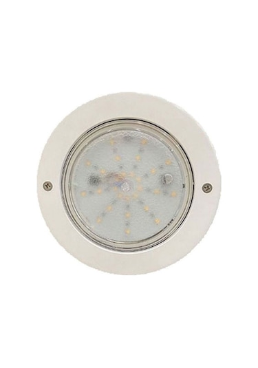Mini Slim Flat Sıva Üstü Ledli Havuz Armatür 20 Watt Mavi Işık