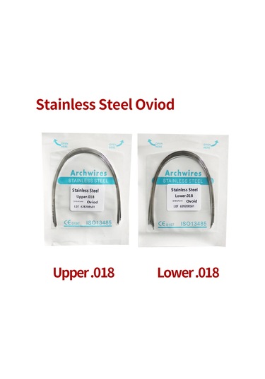 10packs 100 Adet Paslanmaz Çelik Ss Braketi Tel Oround Yuvarlak Dikdörtgen Mavi