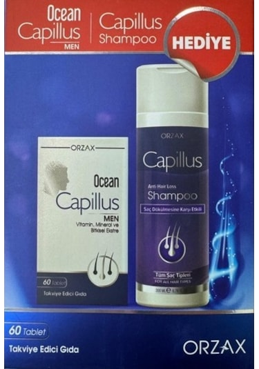 Ocean Capıllus Men 60 Tablet + Capıllus Sampuan Hedıyelı