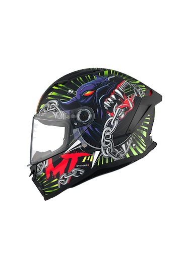 Mt Kask Stinger 2 Akın A3 Mat Kırmızı - Siyah