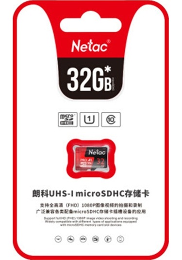 Sones Netac Sürüş Kaydedici Gözetim Kamerası Cep Telefonu Hafıza Kartı, Kapasite: 64 Gb