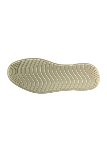 Albini 2630z707 Hakiki Deri Kadın Loafer Ayakkabı Bej