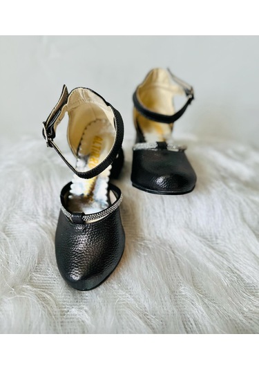 Gala Taş Detaylı Çocuk Topuklu Ayk. Antrasit