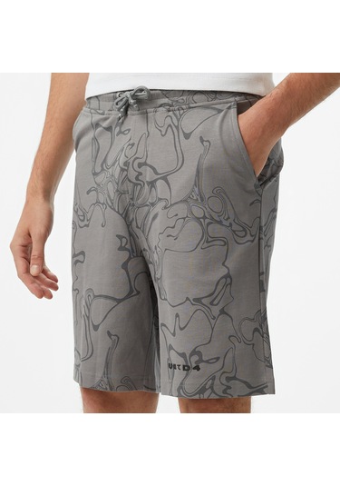 Unıted4 Erkek Gri Şort Tono Gri