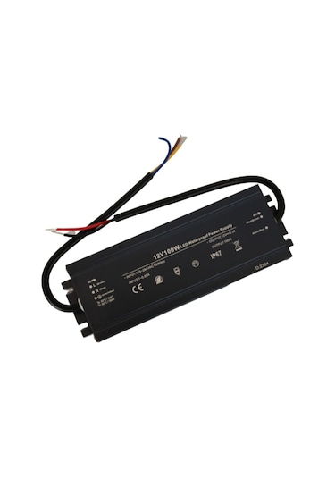 HazarLed 12 Volt 8,3 Amper Ip67 Su Geçirmez Dış Cephe Led Adaptör 100 Watt