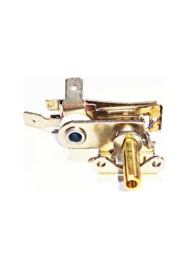 Ocak Bimetal Termostat Akımlı Saç Kasa Vidalı 10a 230v 1 Adet