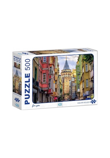 Ca Games 7502 Galata Kulesi 500 Parça Puzzle