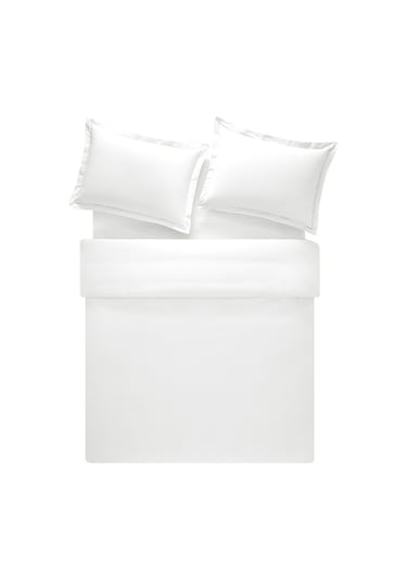 Puffy Naturalis Çift Kişilik Ranforce Yıkamalı Nevresim Takımı - Beyaz