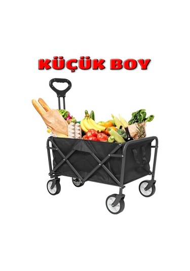 Küçük Boy Çok Amaçlı Katlanır Kamp Piknik Tatil Sahil El Arabası Vd35