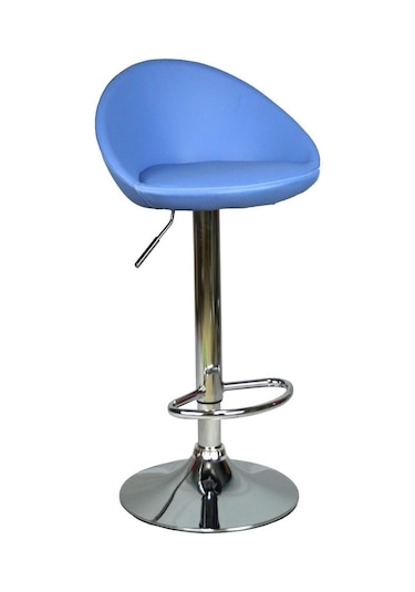 Bürocci Larissa Bar Sandalyesi-Mavi-9520Q0119 Çok Renkli