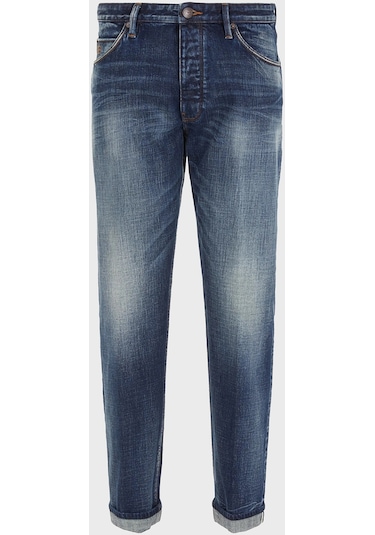 Emporio Armani Erkek Kot Pantolon 6r1j69 1dqtz 0942 Koyu Mavi