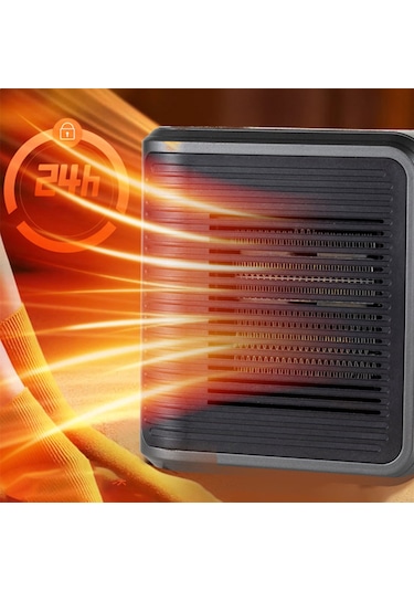 Yunboo Duvar Montlu Mini Isıtıcı 800w - 8 Saat Zamanlayıcı, Sessiz Çalışma, 21-30m², Avrupa Standartı