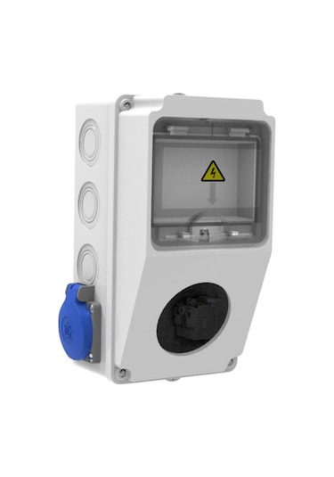 Bemis Bd1-2101-2020 Ip44 Ön 1 Delikli Yan 2x1/16a 220v V5 Kombinasyon Kutusu