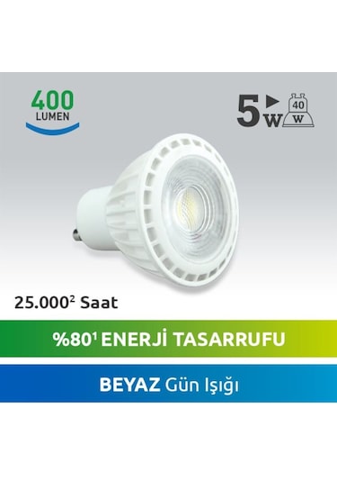Next Gu10 Led Spot 5W Beyaz